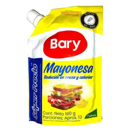 Salsa De Mayonesa Bary X160gr