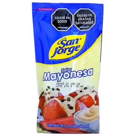 Salsa Mayonesa San Jorge X85gr