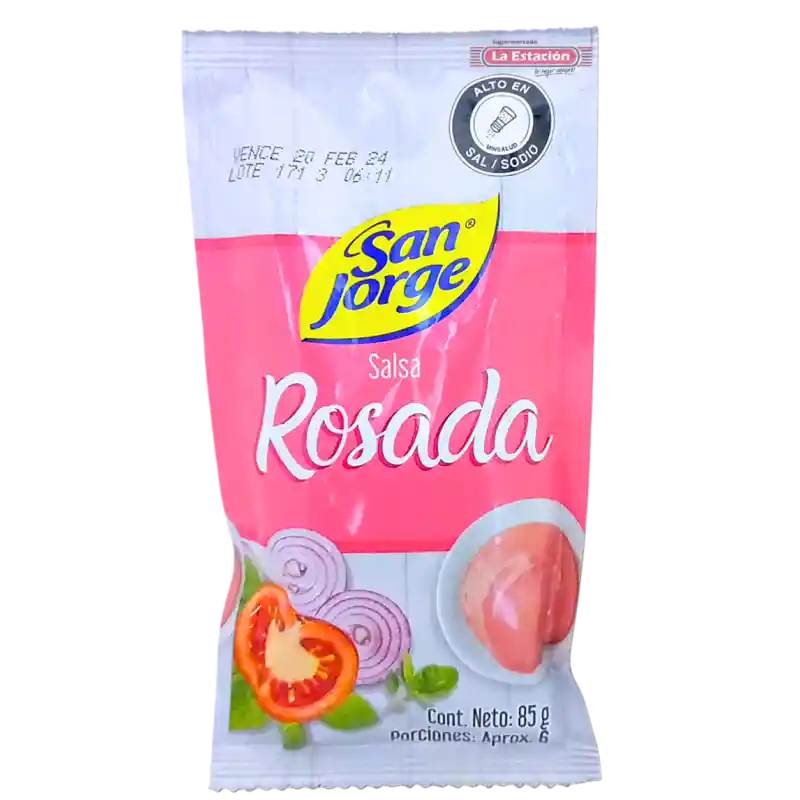 Salsa Rosada San Jorge X85gr