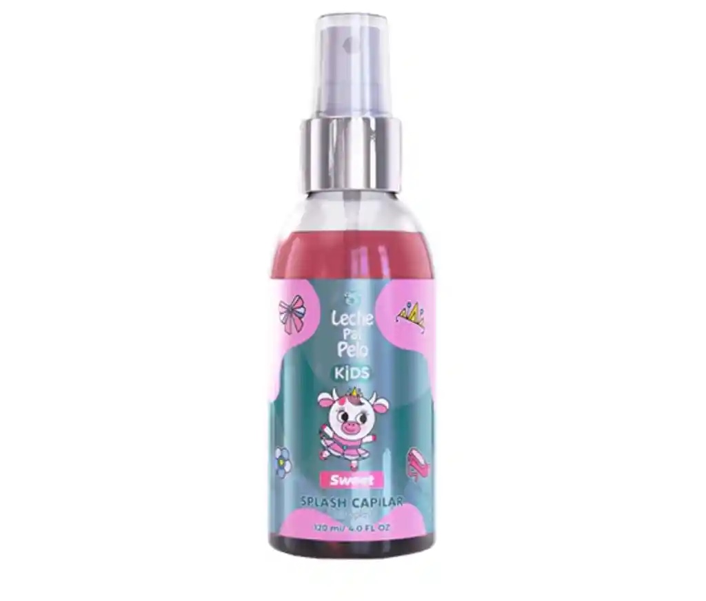 Splash Capilar Kids Sweet 120 Ml - Leche Pal Pelo