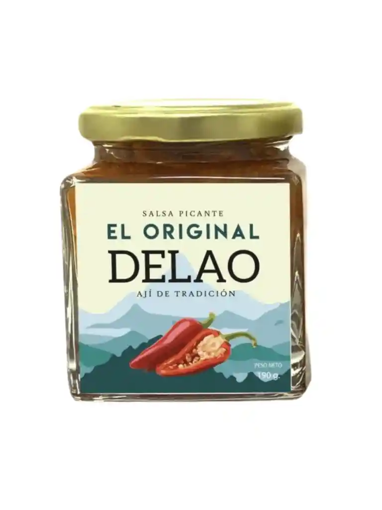 Salsa Delao Ají Original 210 Gr