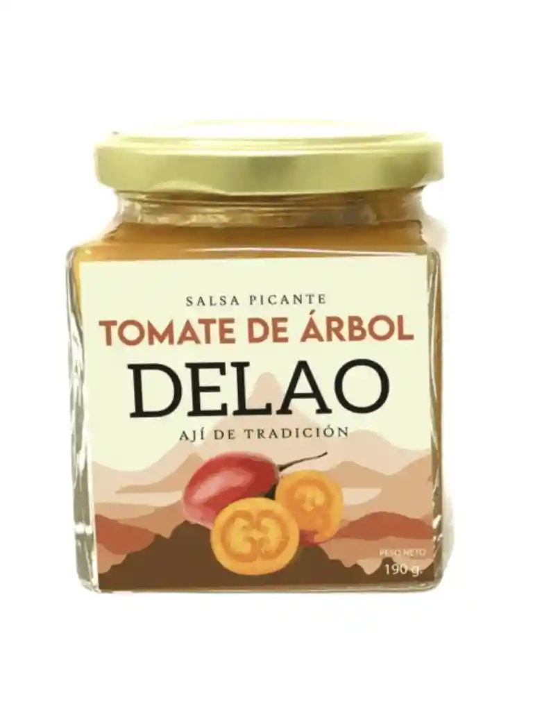 Delao Ají Tomate De Árbol 210 Gr