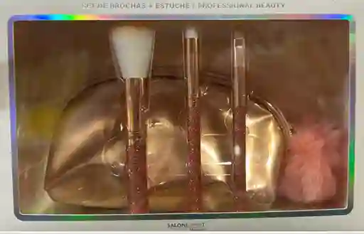Kit Cosmetiquera + Brochas Salon Expert