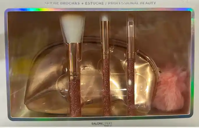 Kit Cosmetiquera + Brochas Salon Expert