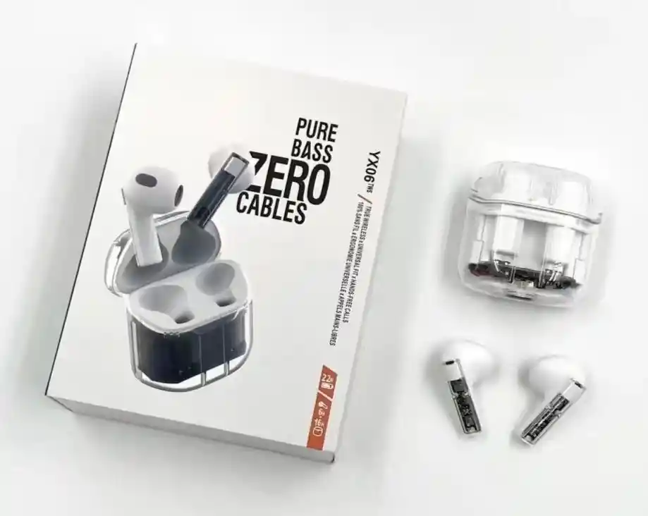 Audífonos Yx06 Tws Bluetooth Audífonos Inalámbricos