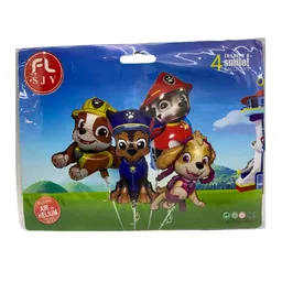 Buquet Paw Patrol 4 Piezas