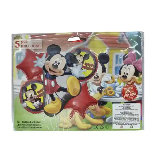 Buquet Mickey Mouse 5 Piezas