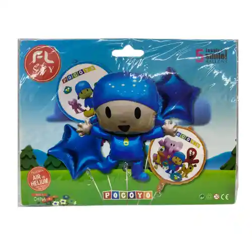 Buquet Pocoyo 5 Piezas