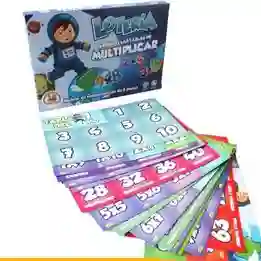 Juego Didáctico Niño Lotería Tablas Multiplicar Rompecabezas