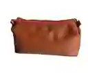 Cosmetiquera En Semicuero Grande / Estuche De Viaje