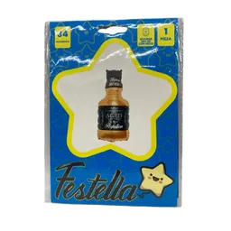 Globo Metalizado Botella De Wiskey 34´´