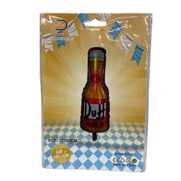 Globo Metalizado Cerveza Duff 34´´