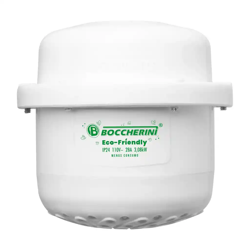 Ducha Ahorradora Victory Blanca Sin Miniducha 110v Eco