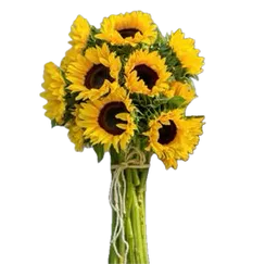 Bouquet De 12 Girasoles