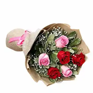 Bouquet De 6 Rosas Mix