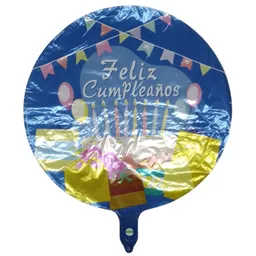 Globo Metalizado Feliz Cumpleaños 24´´