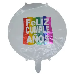 Globo Metalizado Feliz Cumpleaños