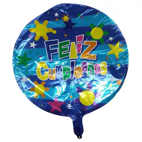 Globo Metalizado Feliz Cumpleaños 24´´