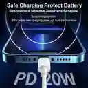 Cable Lightning De Carga Rápida Pd De 20w Para Iphone 14 13 12 11 Pro Max Mini 14 8 Plus X Xr Xs