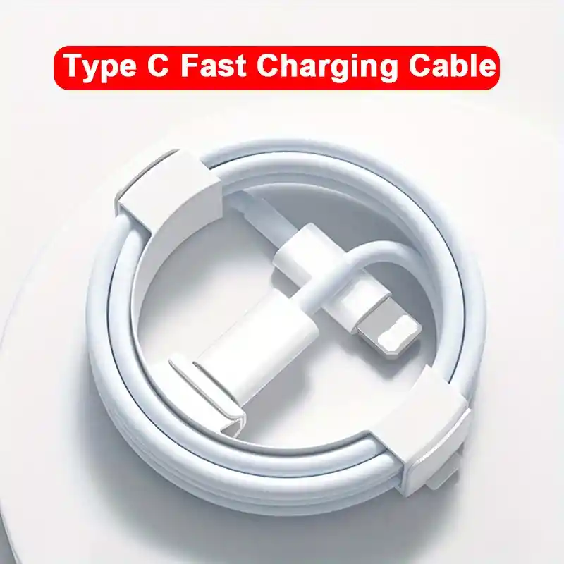 Cable Lightning De Carga Rápida Pd De 20w Para Iphone 14 13 12 11 Pro Max Mini 14 8 Plus X Xr Xs