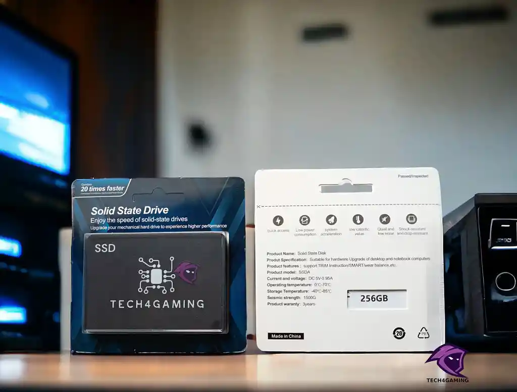 Disco Ssd 256gb Tech4gaming Sata 2.5 - Disco Solido
