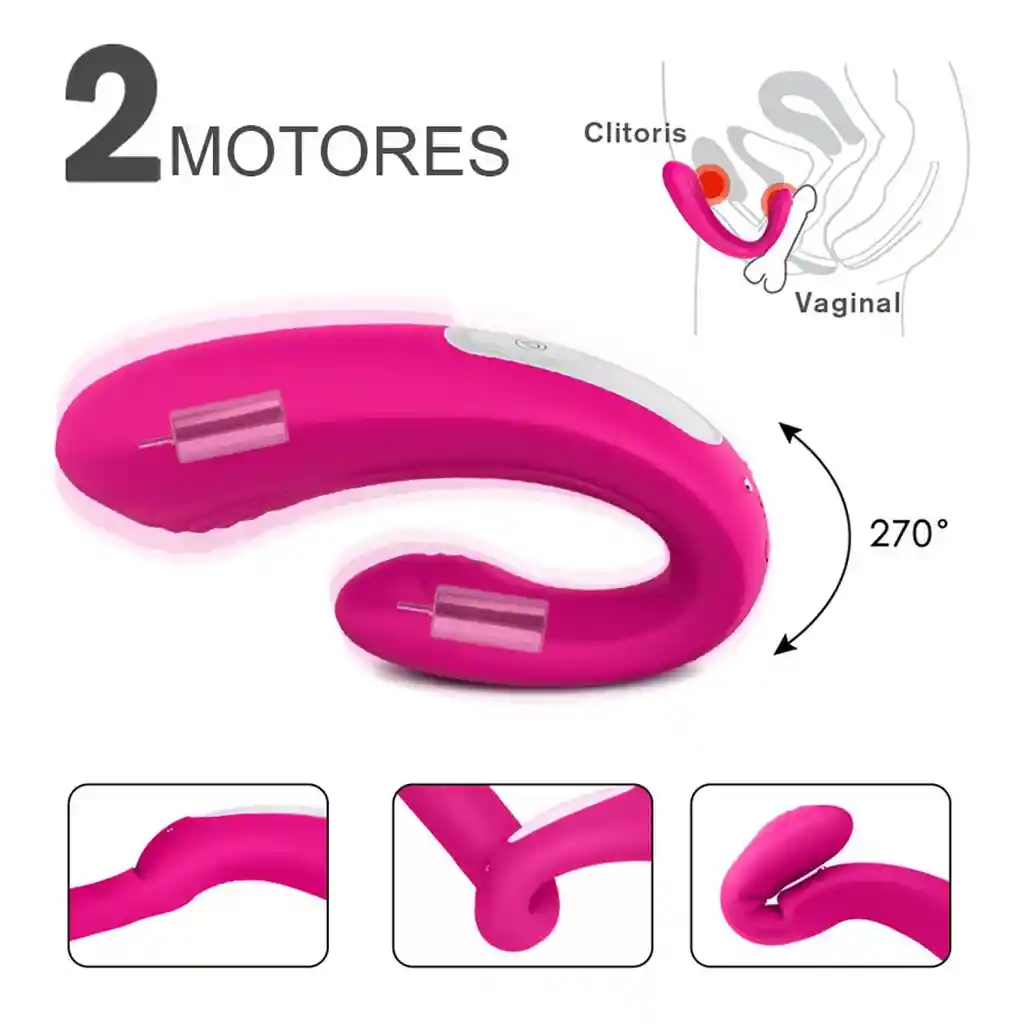 Vibrador Dual Enjoy Rct Shande