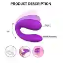 Vibrador Dual Vebe Morado Shande