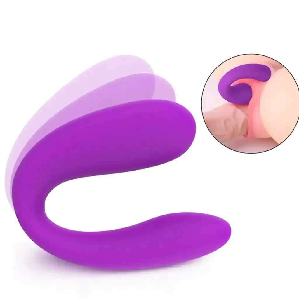 Vibrador Dual Vebe Morado Shande