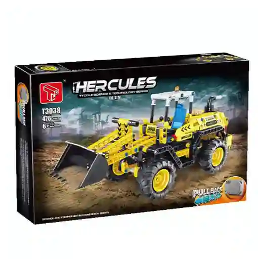 Armatodo Retroexcavadora Con 476 Piezas