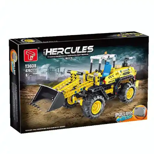 Armatodo Retroexcavadora Con 476 Piezas