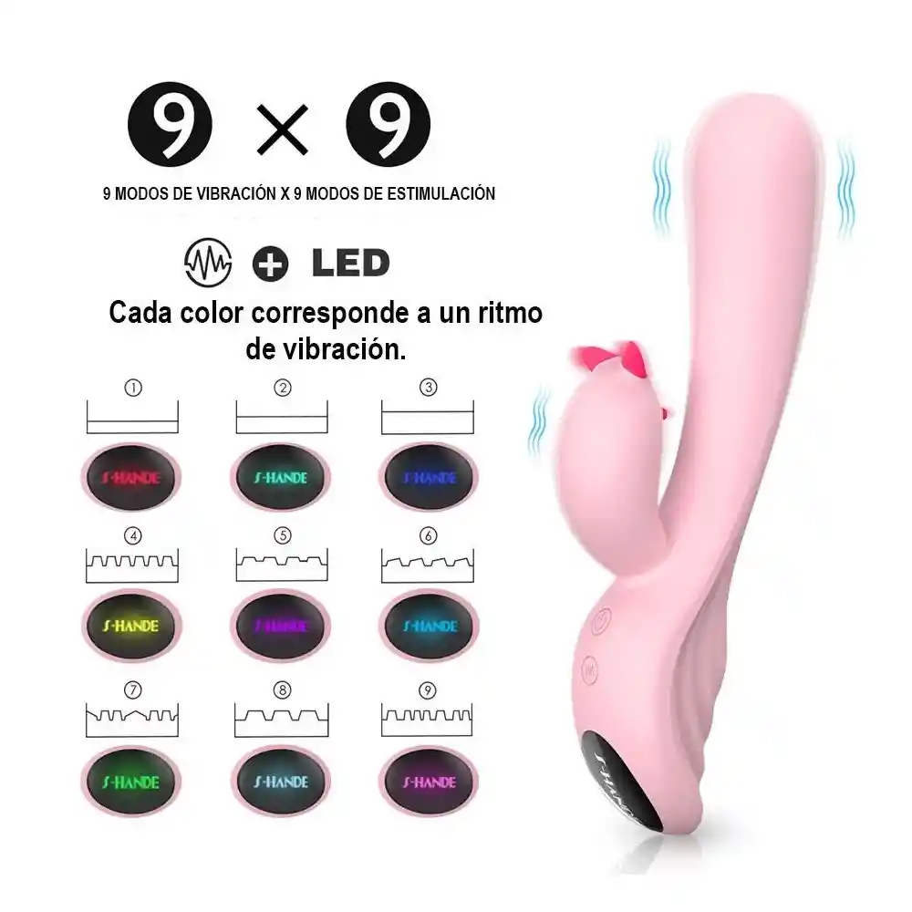 Vibrador Plume Shande