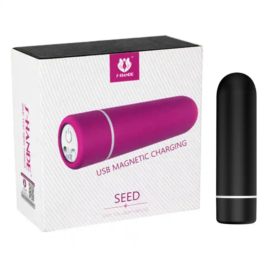 Vibrador Discreto Seed Negro Shande