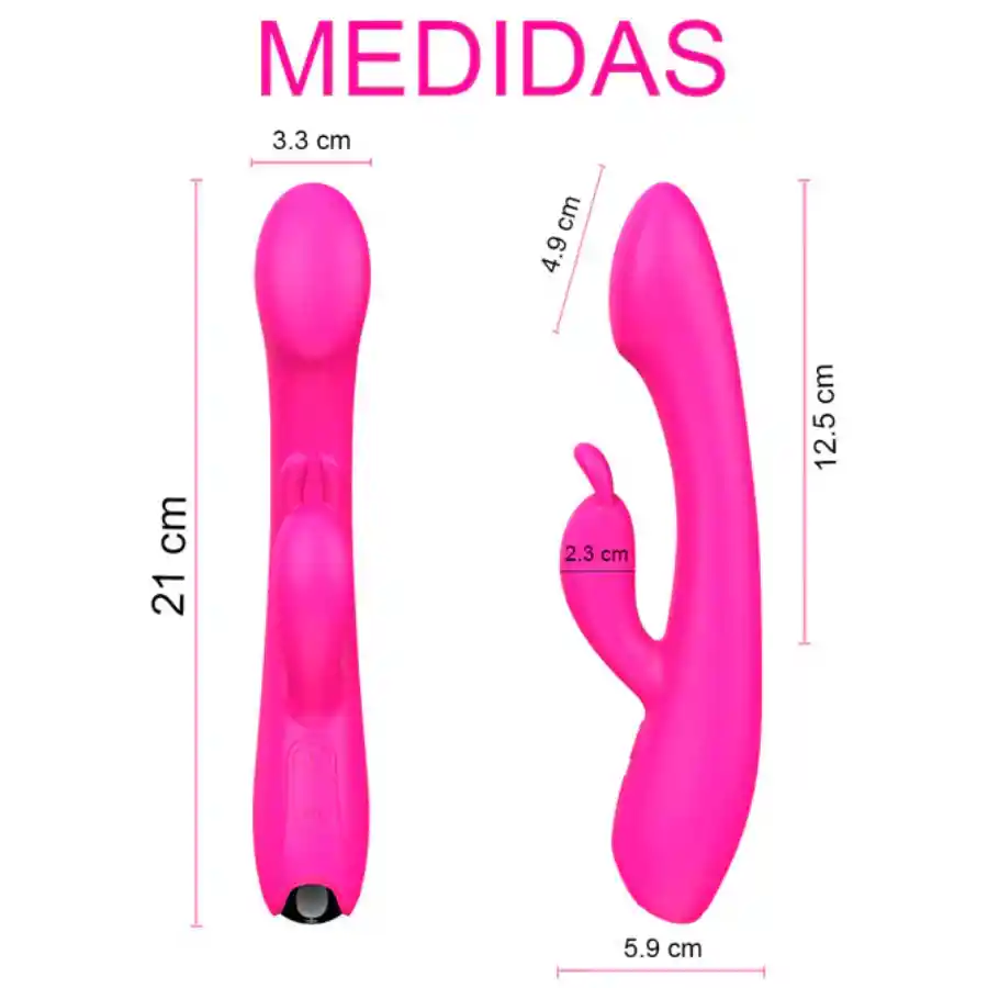 Vibrador Doble Anas Pink Shande