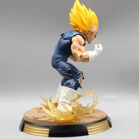 Dragon Ball Figura De Acción Ball Majin Vegeta Enfurecido 26cm