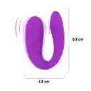 Vibrador Dual Vebe Morado Shande