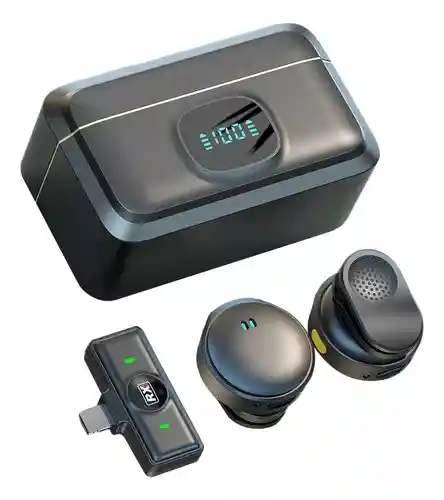 Microfono Profesional Doble Inalambrico