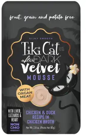 Tiki Cat After Dark Pouch Velvet Mousse 80gm