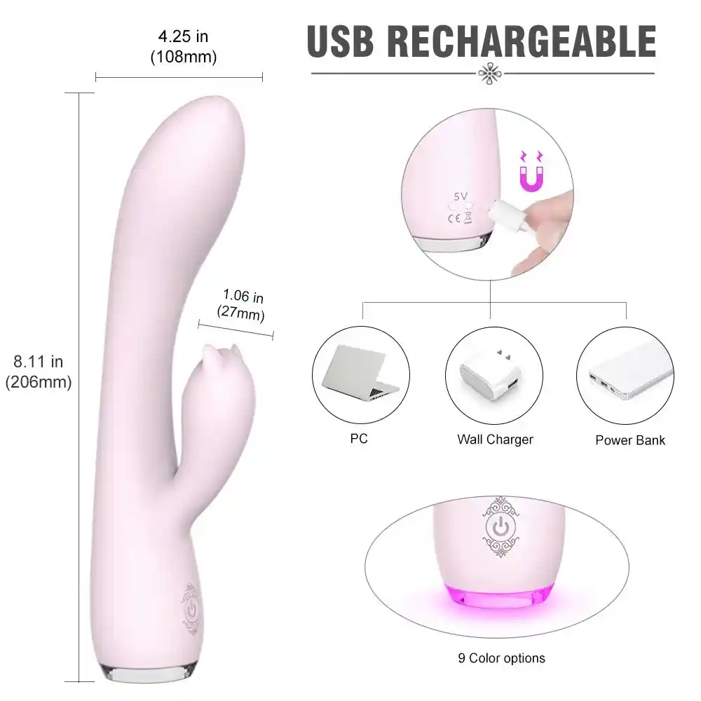 Vibrador Fanny Rosado Shande
