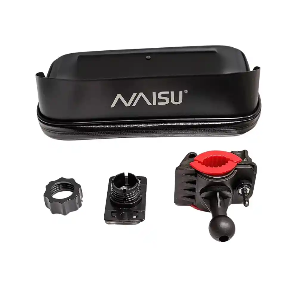 Soporte Estuche Holder Porta Celular Moto Para Manubrio Naisu Nsh-12