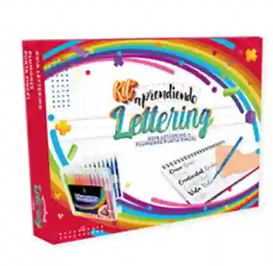 Kit Aprendiendo Lettering Artisan X 24 Plumones