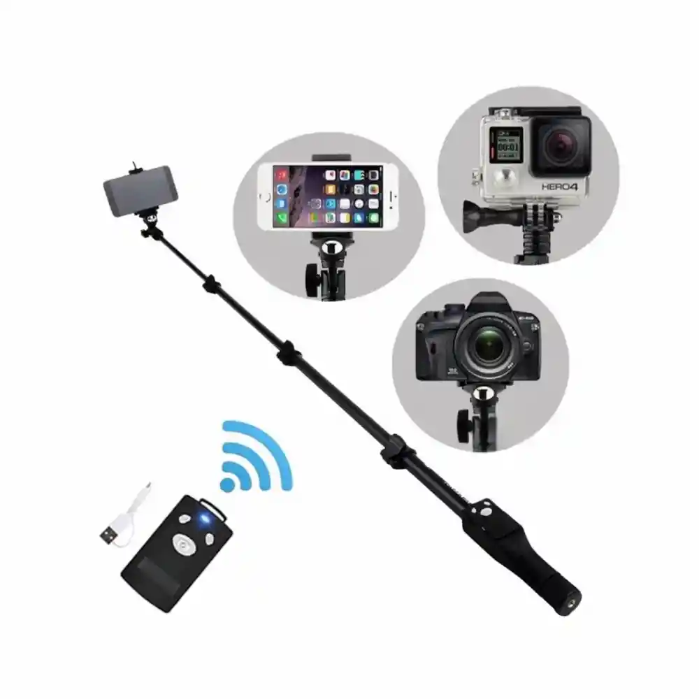 Monopod Palo De Selfie Yt-1288 Tripode Extensible Control Bluetooth