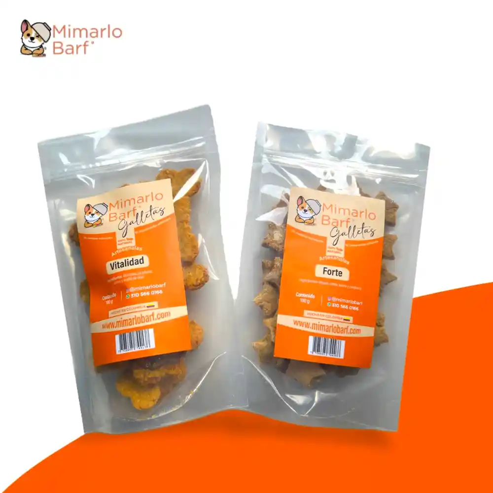 Kit Galletas Mordiscos X 2 Para Perros