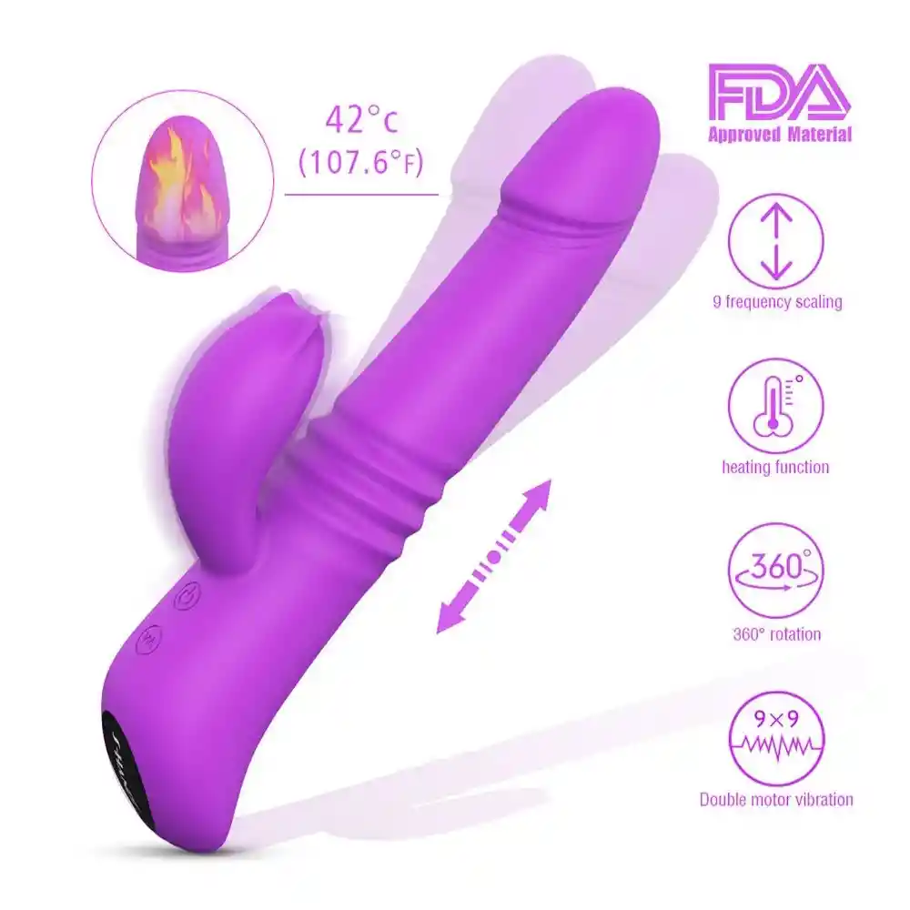 Vibrador Kaya Morado Shande