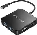 Multipuerto De Tipo C A Hdmi + Usb-c + Usb