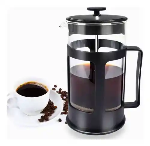 Cafetera De Prensa Francesa De Vidrio 800 Ml