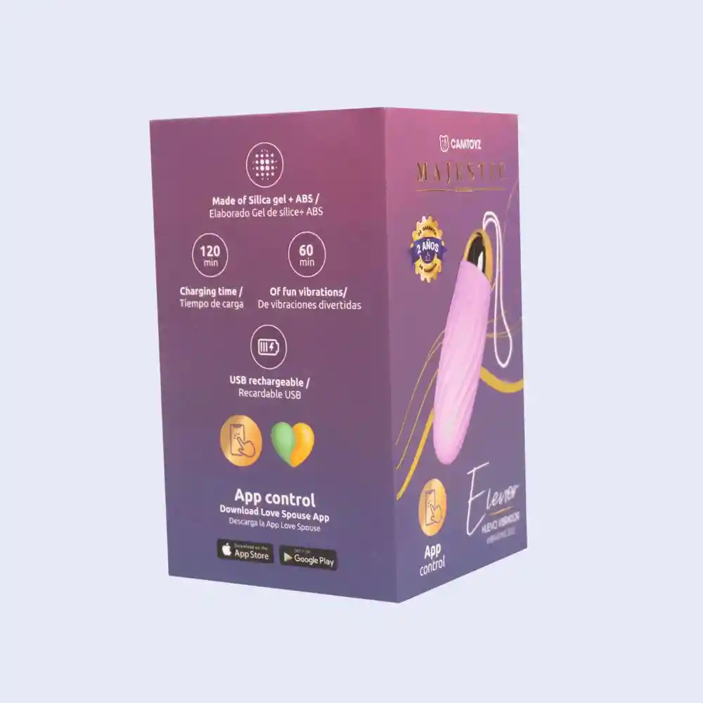 Huevo Vibrador Con App Elenor