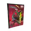Cuaderno Cosido Sticker 50 Hojas Cuadriculado Dead Pool