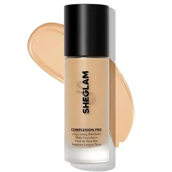 Base Liquida Sheglam Larga Duracion Complexion Pro Long Lasting Breathable Matte Foundation - Honey