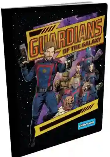 Cuaderno Cosido Guardianes De La Galaxia Cuadriculado 100 Hojas