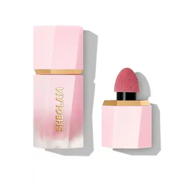 Rubor Liquido Sheglam Color Bloom Liquid Blush Matte Finish Love Cake